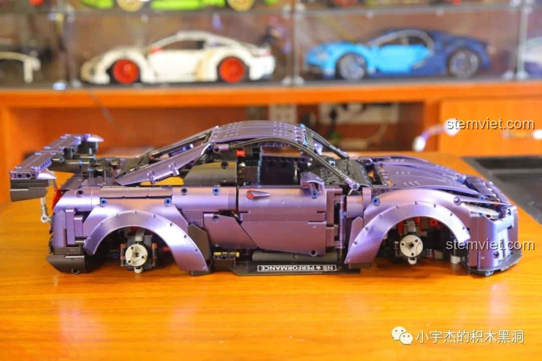 Lắp ráp khoang lái mô hình K Box Nissan GT-R 1:10