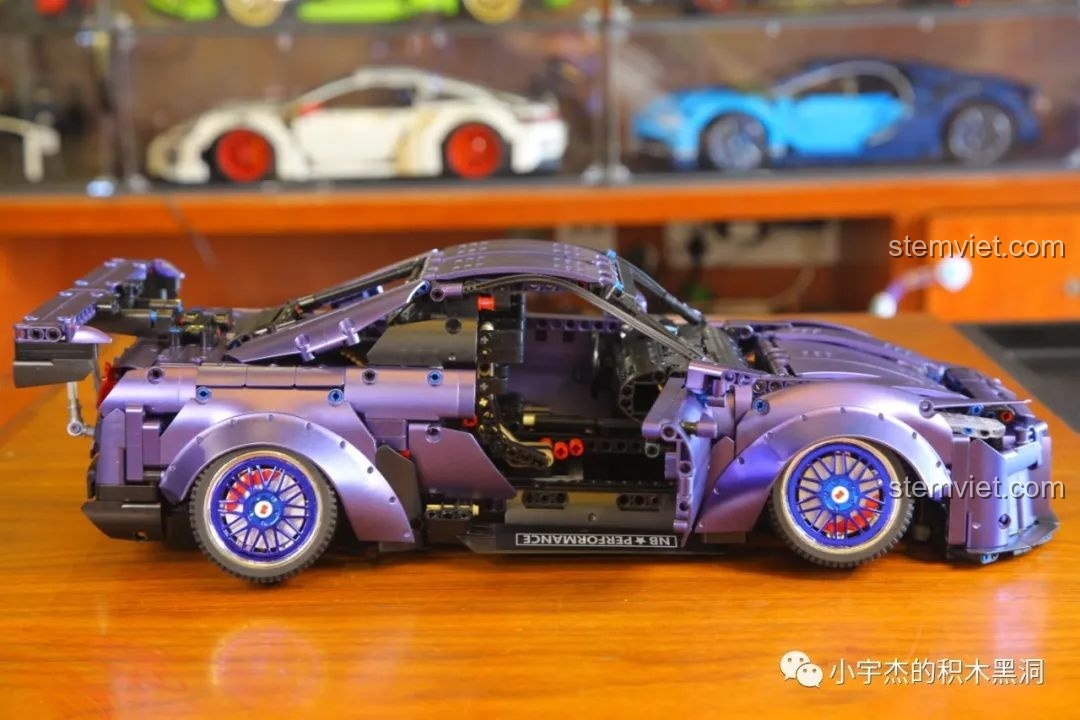 Chi tiết khoang lái mô hình K Box Nissan GT-R 1:10