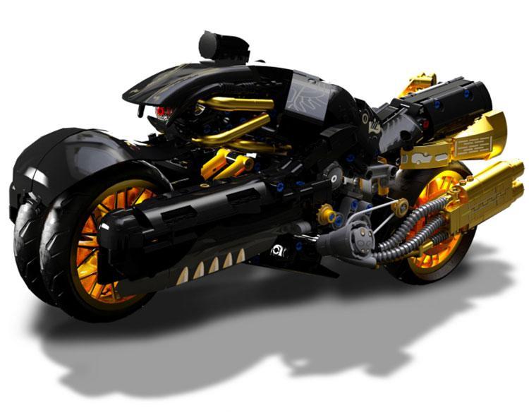 Mô hình K Box 10248 Mô tô Fenrir Sói Lửa Final Fantasy VII, đồ chơi mô hình cho con trai 14 tuổi, thiết kế cyberpunk độc đáo, giá tốt.