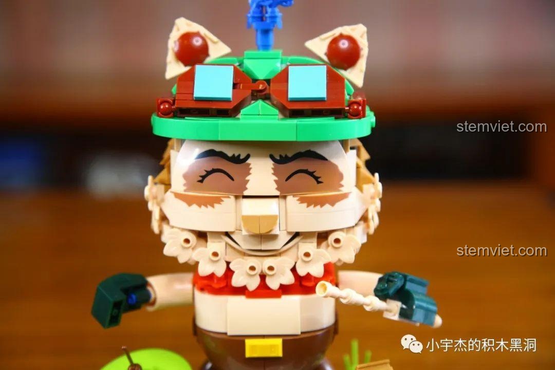 Mô hình Teemo K Box 10302 toàn cảnh, đồ chơi mô hình Trinh sát Teemo, món quà tuyệt vời cho bé trai 8 tuổi