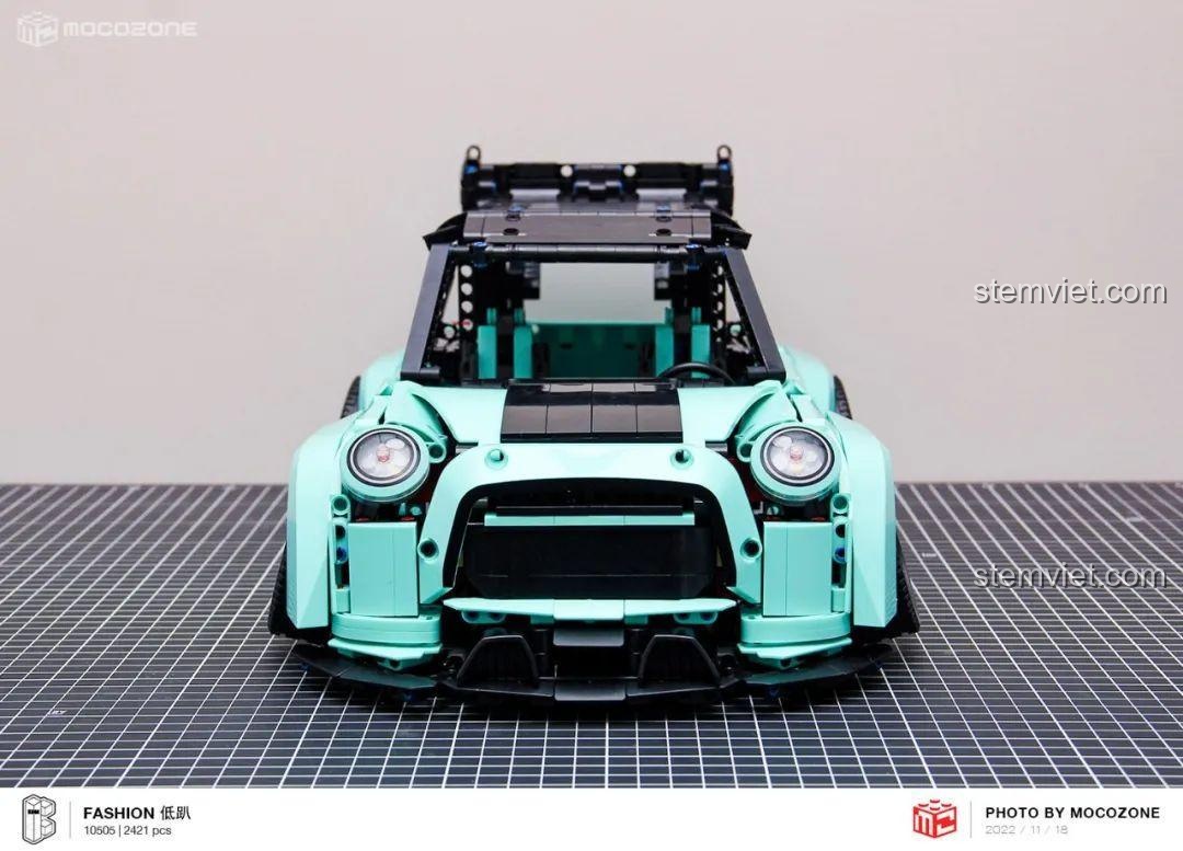 Góc nhìn từ phía trước của đồ chơi lắp ghép K-Box 10505.