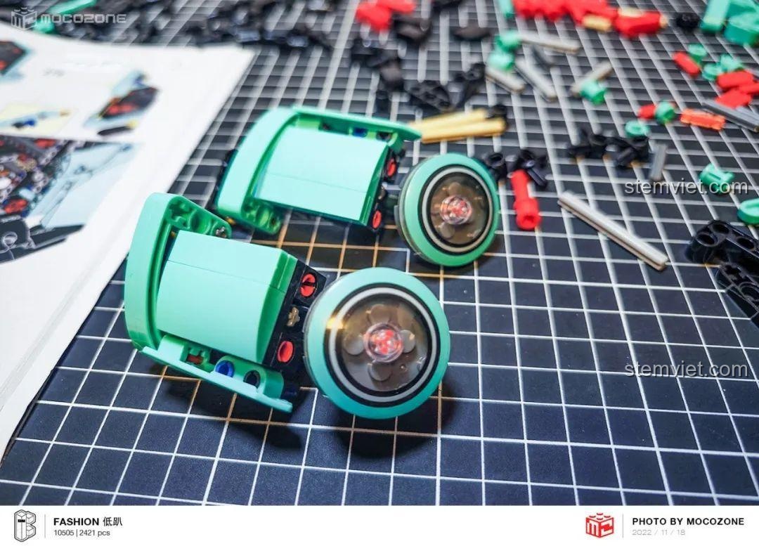 Lắp ráp cụm đèn pha tròn đặc trưng của xe BMW MINI 10505.