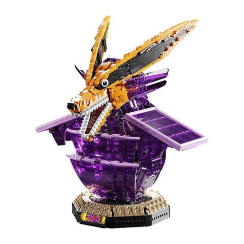 Bộ lắp ráp K-Box 10524 Bán Thân Cửu Vĩ Kurama Bọc Giáp Susanoo, đồ chơi mô hình Naruto cho con trai 14 tuổi.