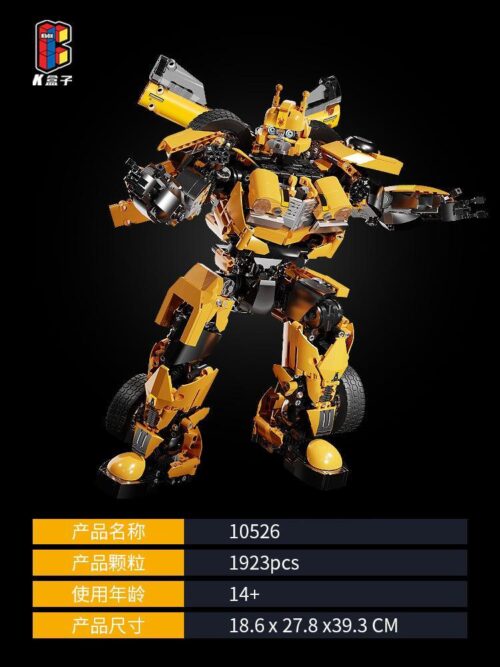 Bộ lắp ráp robot Bumblebee K-BOX 10526 chi tiết cho con trai 14 tuổi, một lựa chọn giá tốt.