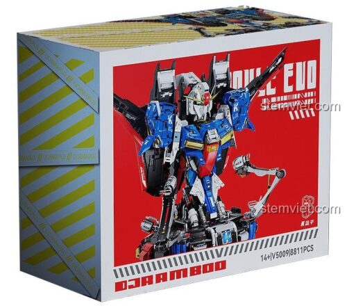 Chi tiết phần đế của đồ chơi mô hình Robot Z Gundam V5009, một bộ xếp hình K-Box 5009 cực chất.