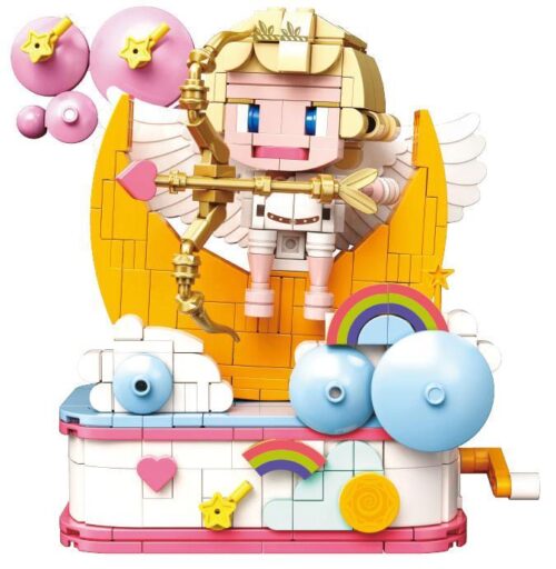 bộ lắp ghép Thần Tình Yêu Cupid Kaido KD99019 đáng yêu cho bé gái 8 tuổi, giá tốt