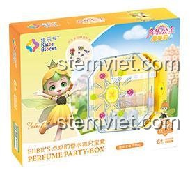 Vỏ hộp đồ chơi xếp hình Kalos Blocks 30004 Công Chúa Âm Nhạc Emily, món quà ý nghĩa cho bé gái.