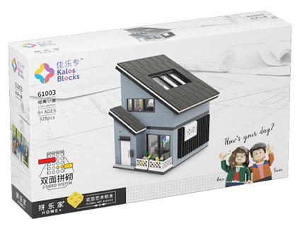 Hộp bộ lắp ráp Ngôi nhà cổ điển Kalos Blocks 61003. Đồ chơi xếp hình cho bé gái 6 tuổi, giá rẻ.