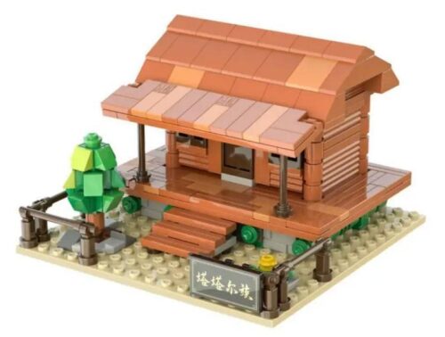 Mô hình nhà dân tộc Tatar Kalos Blocks 81005, bộ lắp ráp kiến trúc độc đáo cho bé gái 6 tuổi, giá tốt.