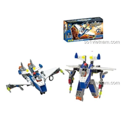 Bộ lắp ghép KAZI 8016 Bạo Phong Ưng giá tốt, đồ chơi mô hình máy bay chiến đấu cho bé trai 6 tuổi, rèn luyện tư duy sáng tạo.