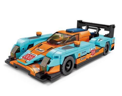 Mô hình đồ chơi KAZI KY6102 Xe Đua Bền Bỉ Aston Martin với 346 mảnh ghép, có động cơ kéo lùi, quà tặng cho bé trai 6 tuổi.