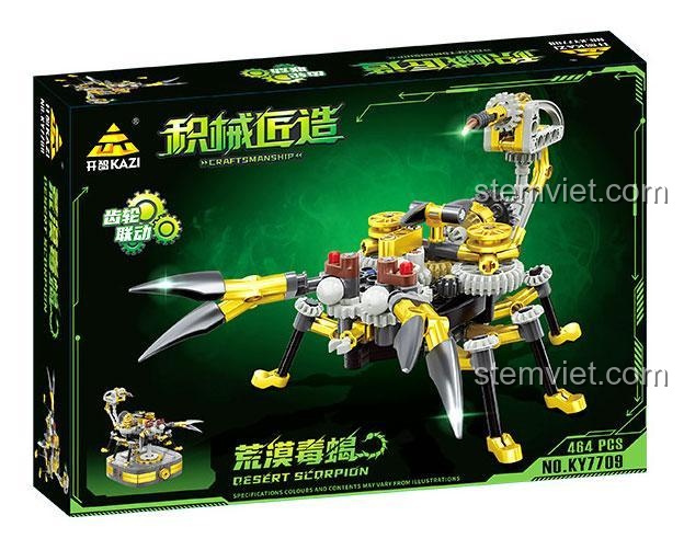 Hộp đồ chơi lắp ghép Mô hình Bọ Cạp Cơ Khí KAZI, quà tặng sáng tạo cho bé.