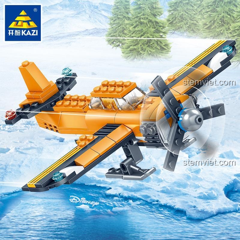Bộ đồ chơi KAZI KY80012 Máy bay thủy phi cơ