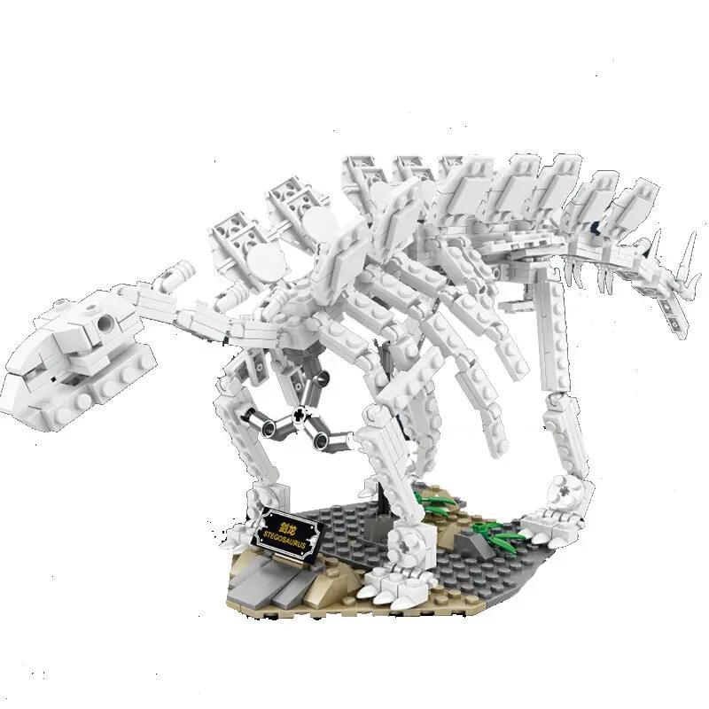 Mô hình Khủng long Stegosaurus Hóa thạch KAZI KY80033 475 mảnh ghép, đồ chơi mô hình khủng long cổ đại cho bé trai 6 tuổi, giá tốt