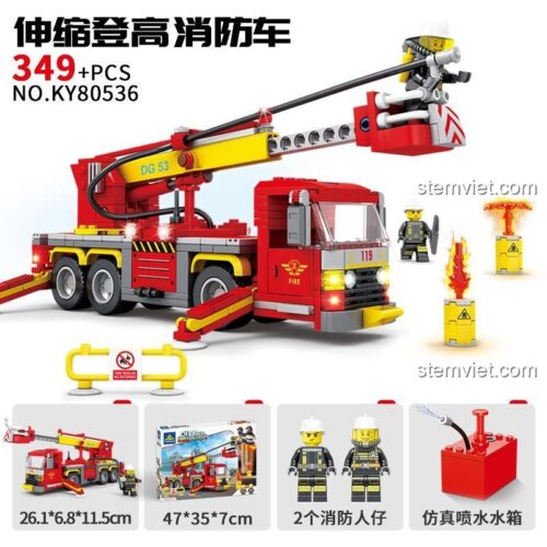 Xe cứu hỏa thang nâng KAZI KY80536