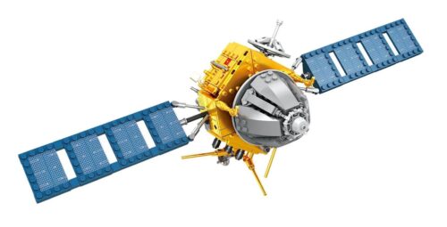 bộ lắp ghép Vệ tinh Thiên Vấn 1 KAZI, mô hình chi tiết, cho bé trai 6 tuổi, giá tốt