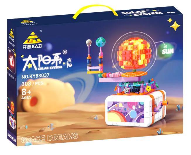 Hộp bộ đồ chơi KAZI KY83037 Mô hình Hệ Mặt Trời Mặt Trời