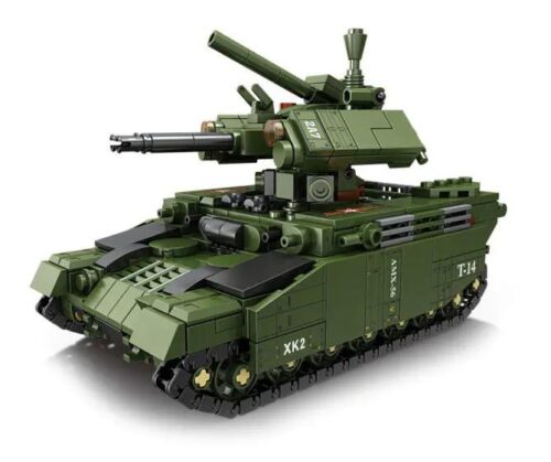 Mô hình bộ lắp ghép Xe tăng BMPT Terminator KAZI KY84142, đồ chơi thông minh cho bé trai 6 tuổi giá rẻ.