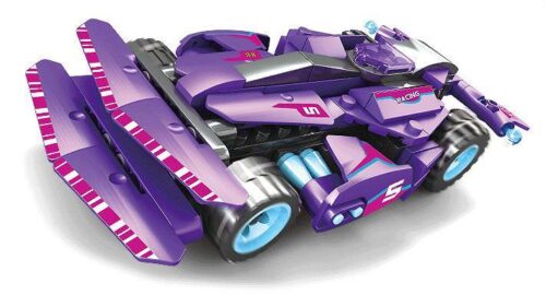 bộ lắp ráp Xe Đua Tốc Độ Vũ Công Bóng Đêm KAZI KY86013, đồ chơi cho bé gái 6 tuổi, giá rẻ.