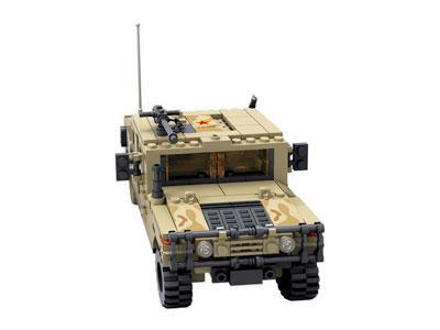 Mô hình xe Hummer H1 Quân Sự KAZI KY98403 đồ chơi lắp ráp 420 chi tiết màu vàng đất cho bé trai 6 tuổi giá tốt