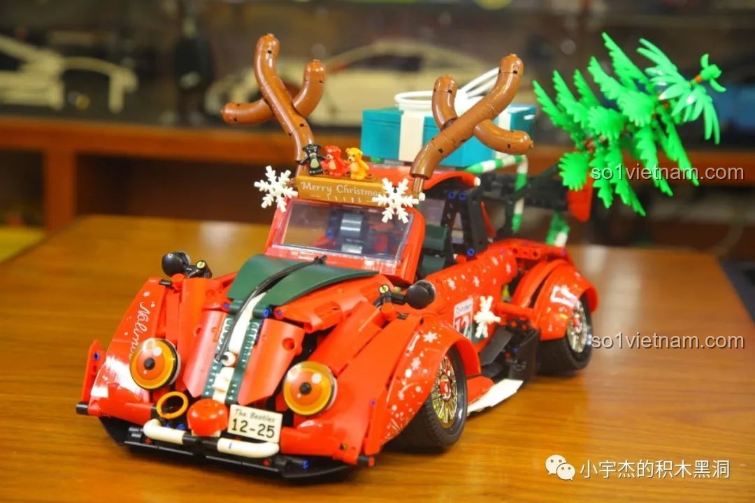 Mô hình lắp ráp KBOX 10214 Porsche 911 GT3 RS 1:14, một mẫu xe đua huyền thoại.