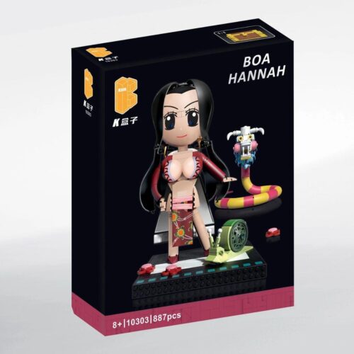 Hộp sản phẩm KBOX 10303 Nữ Đế Boa Hancock, đồ chơi mô hình cho bé gái 8 tuổi, giá tốt