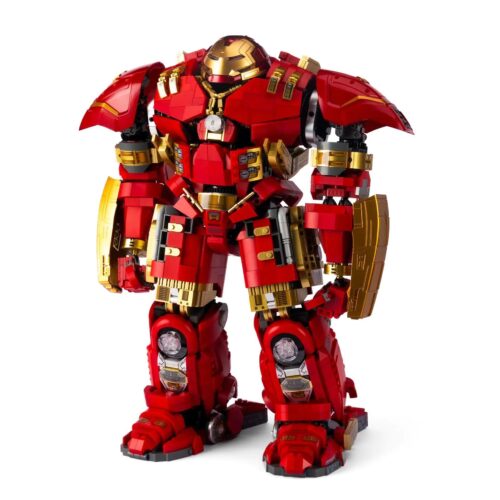 KBOX V5004 Giáp Chống Hulk MK44 khổng lồ, đồ chơi mô hình Người Sắt Anti-Hulk cao 44cm, chi tiết mạ điện, giá tốt cho bé trai 14 tuổi.