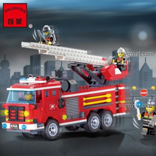 Bộ lắp ghép xe cứu hỏa KEEPPLEY 904