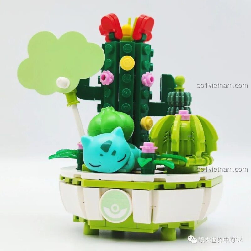 Hướng dẫn lắp ráp Keeppley K20219 Pokemon Squirtle Bonsai