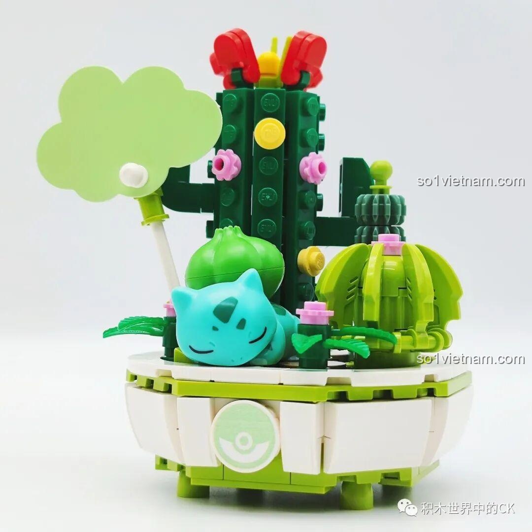 Hướng dẫn lắp ráp Keeppley K20219 Pokemon Squirtle Bonsai