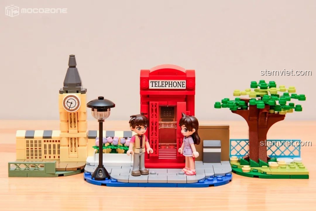 Hộp đồ chơi lắp ráp Keeppley Thám tử lừng danh Conan K20706 tái hiện cảnh