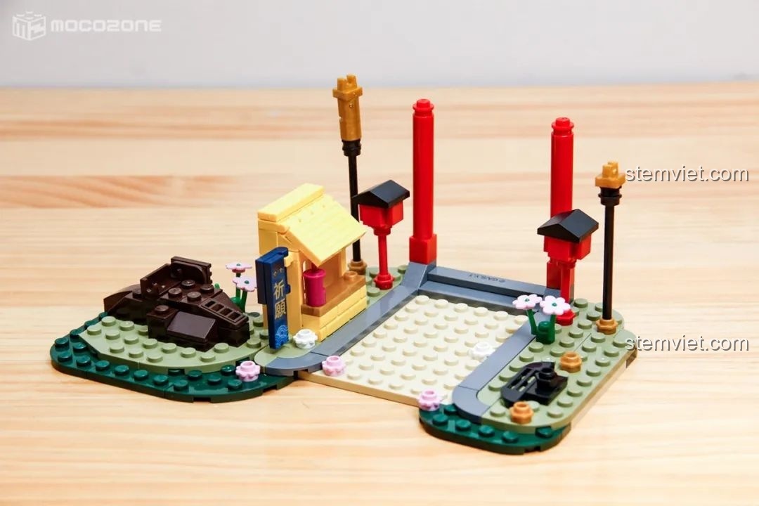 Minifigures của Akai Shuichi, Jodie Starling và Vermouth trong bộ đồ chơi lắp ráp Keeppley Thám tử lừng danh Conan K20708.