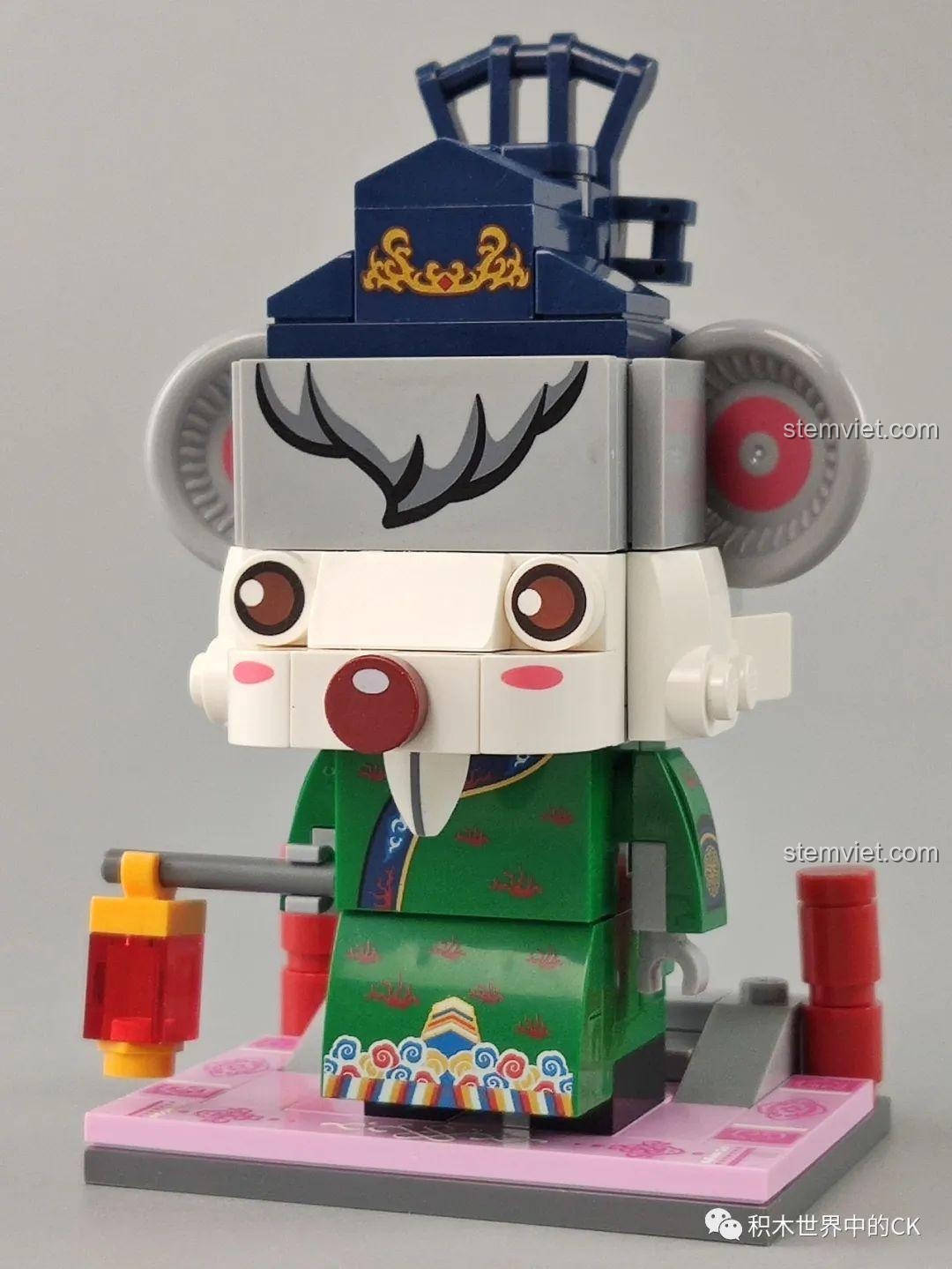 Keeppley K10131 Mô hình Chuột Tổng Quản, bộ lắp ghép Chuột Tổng Quản, đồ chơi mô hình Linh vật Chuột Hoàng Gia, cho bé 6 tuổi, giá tốt