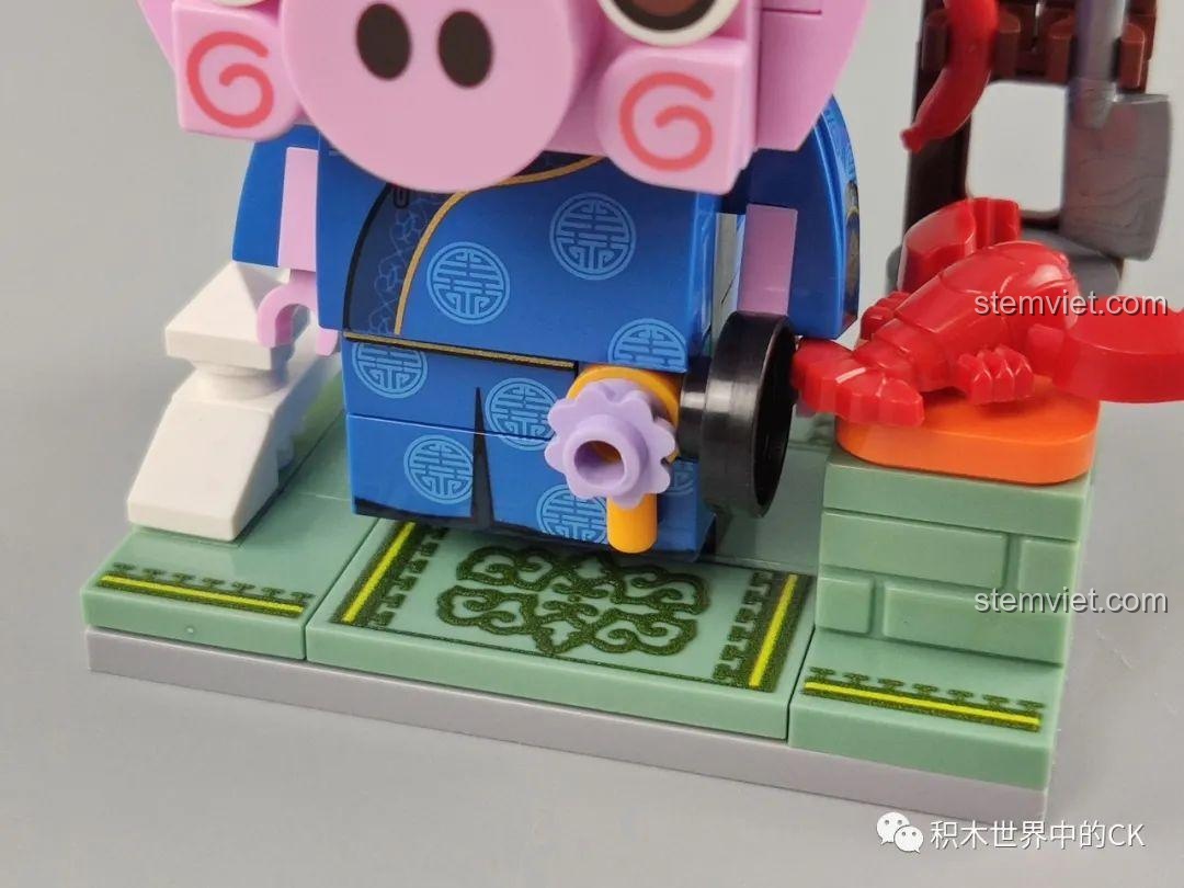 Toàn bộ bộ 12 con giáp Keeppley K10131-K10142, thiết kế BrickHeadz độc đáo, chất lượng cao, giá tốt cho bé trai, bé gái 6 tuổi.