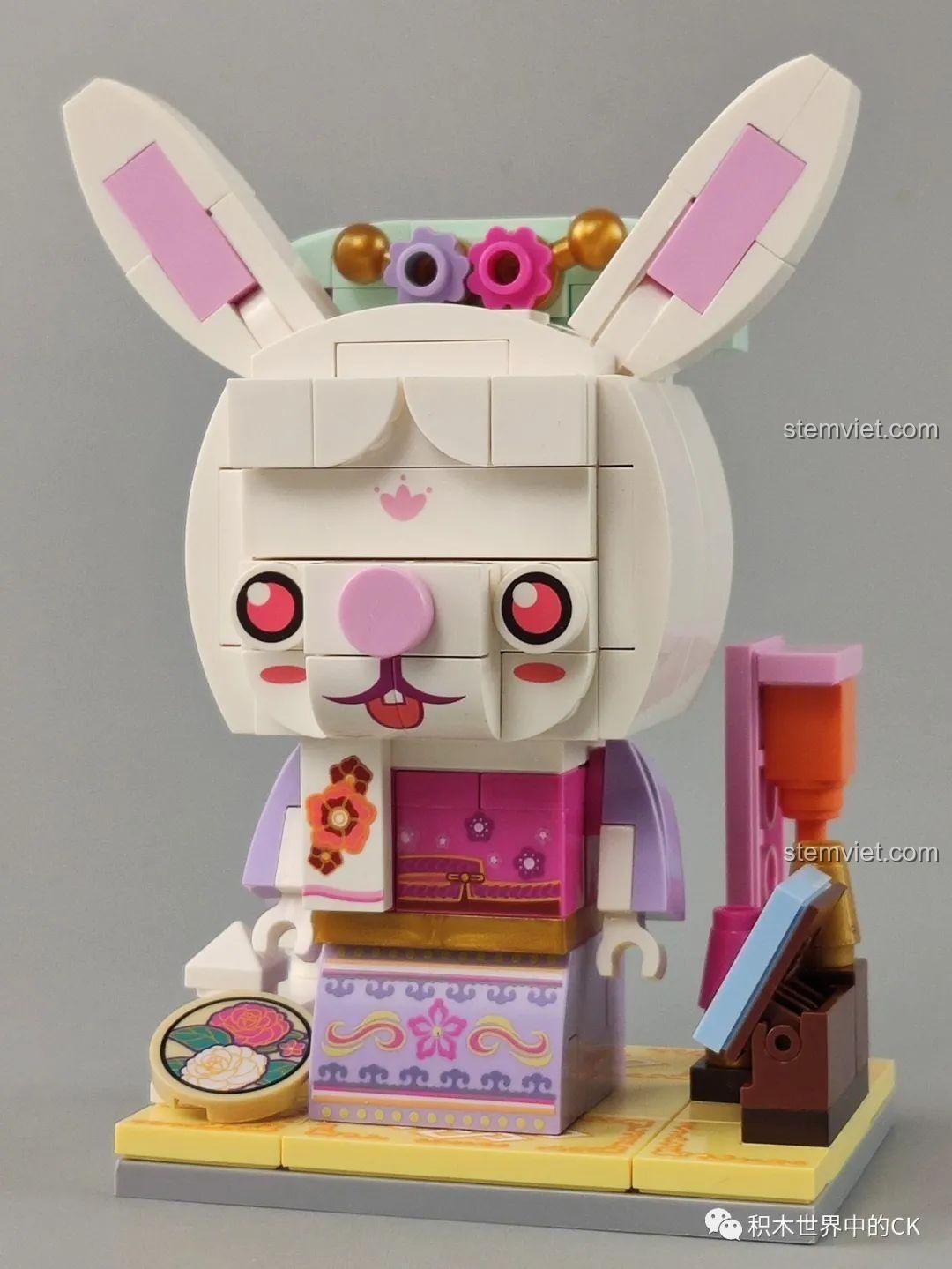 Mô hình Con Trâu Hoàng Gia Keeppley K10132 và các mô hình 12 con giáp khác, thiết kế BrickHeadz độc đáo, cho bé trai, bé gái 6 tuổi.