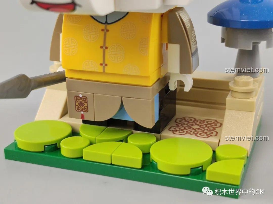 Chi tiết đế mô hình Mùi Dê Keeppley, bộ lắp ghép linh vật 12 con giáp