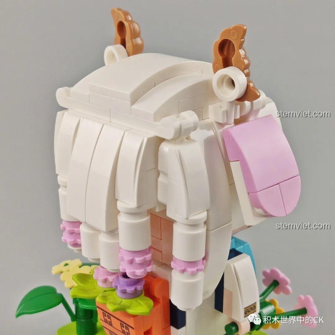 Chi tiết đế mô hình Thân Khỉ Keeppley, bộ xếp hình K10136 và các linh vật khác