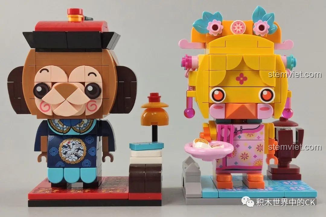 Chi tiết mũ mô hình Thân Khỉ Keeppley, bộ lắp ghép linh vật 12 con giáp