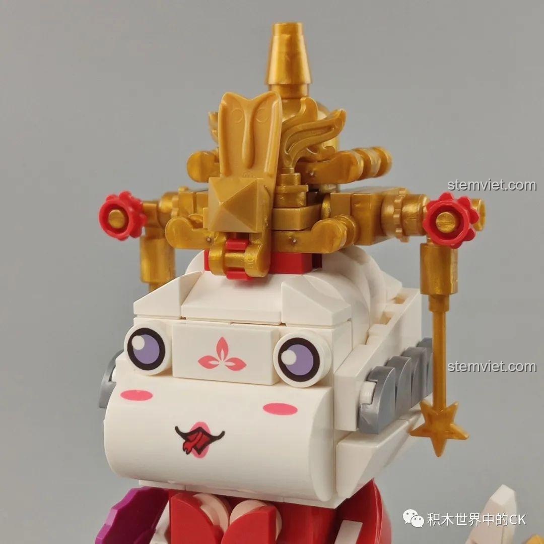 So sánh mô hình Ngọ Ngựa và Mùi Dê Keeppley, bộ lắp ghép 12 con giáp, đồ chơi mô hình chất lượng cao