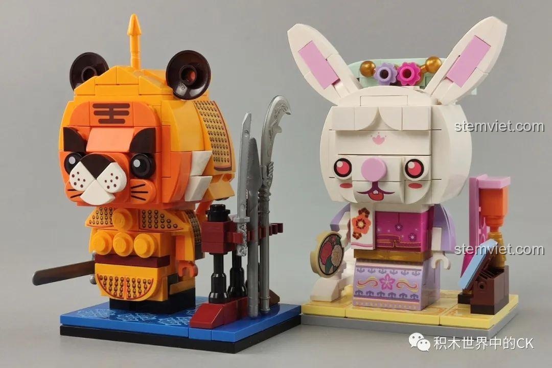 Mô hình Con Khỉ Hoàng Gia Keeppley K10139, một phần của bộ 12 con giáp, thiết kế BrickHeadz độc đáo, cho bé trai, bé gái 6 tuổi.