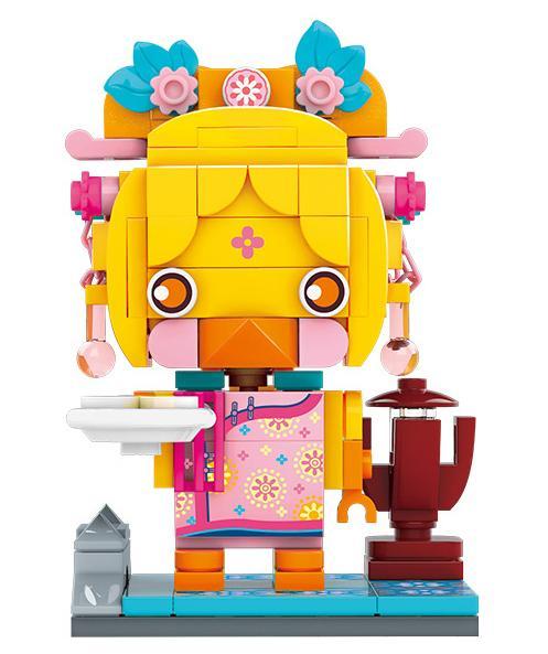 Bộ lắp ghép Nữ Quan Tuổi Dậu Keeppley K10140, mô hình BrickHeadz độc đáo cho bé gái 6 tuổi, giá tốt