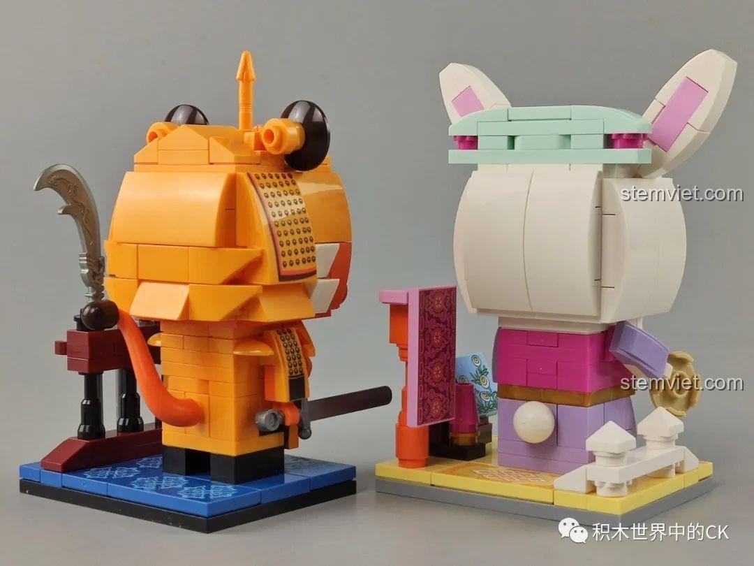 Mô hình Con Heo Hoàng Gia Keeppley K10142, một phần của bộ 12 con giáp, thiết kế BrickHeadz độc đáo, cho bé trai, bé gái 6 tuổi.