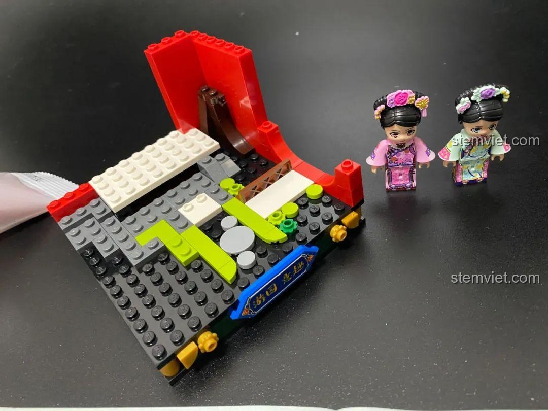 Hình ảnh thực tế Cung điện Ninh Thọ, nguồn cảm hứng cho bộ lắp ghép cung đình Keeppley, thể hiện vẻ đẹp kiến trúc cổ kính.