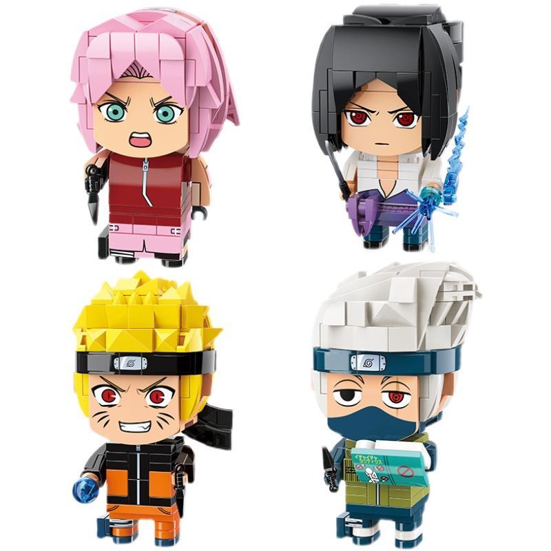 Bộ lắp ráp Keeppley K20504 Naruto Shippuden Đội 7 với 4 nhân vật Naruto, Kakashi, Sakura, Sasuke, đồ chơi lắp ráp chất lượng cao cho bé trai 6 tuổi, giá tốt.