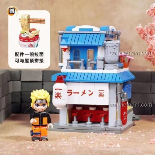 Mô hình Keeppley K20515 Naruto Ichiraku Ramen Shop đã lắp ráp