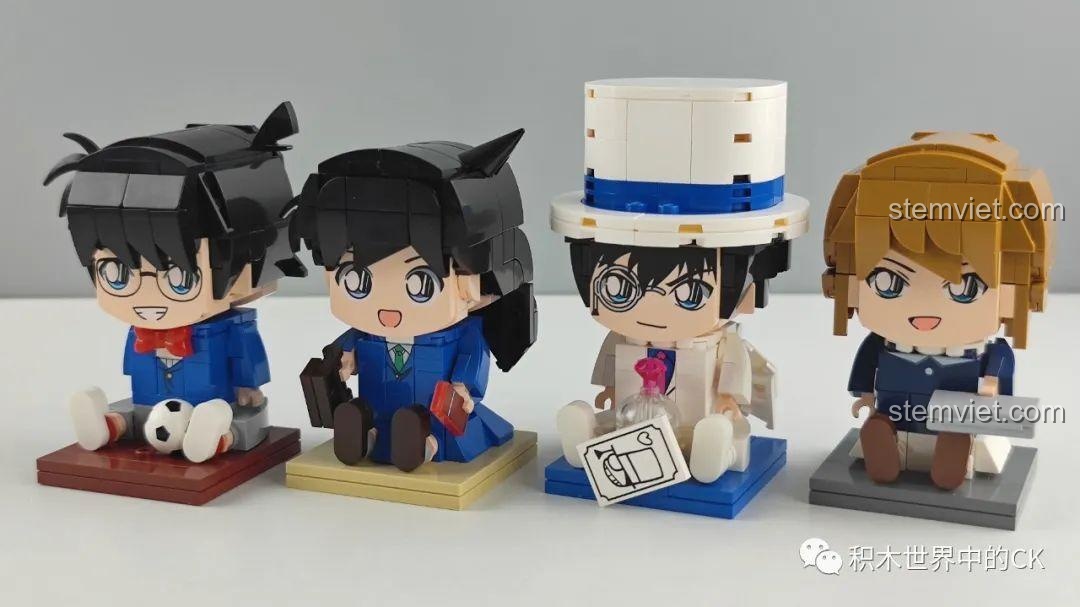 Mô hình Siêu trộm Kid Keeppley K20703 đồ chơi lắp ráp, nhân vật Conan 703 độc đáo cho bé trai