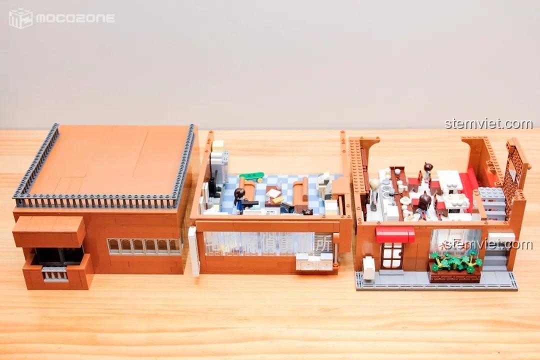 Chi tiết lắp ráp bộ đồ chơi Keeppley K20709 Văn phòng Thám tử Mori, đồ chơi mô hình cho bé trai 12 tuổi