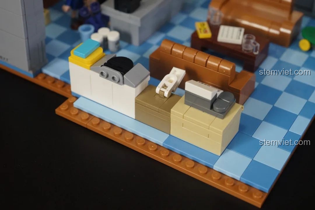 Sách hướng dẫn lắp ráp bộ Keeppley K20709 Văn phòng Thám tử Mori, bộ đồ chơi Văn phòng Thám tử Kogoro Mori Keeppley giá hời.