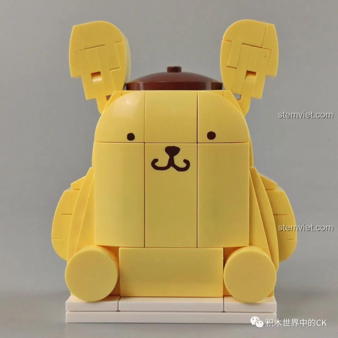 Đồ chơi mô hình Cinnamoroll Keeppley 20803 với đôi tai có thể cử động.