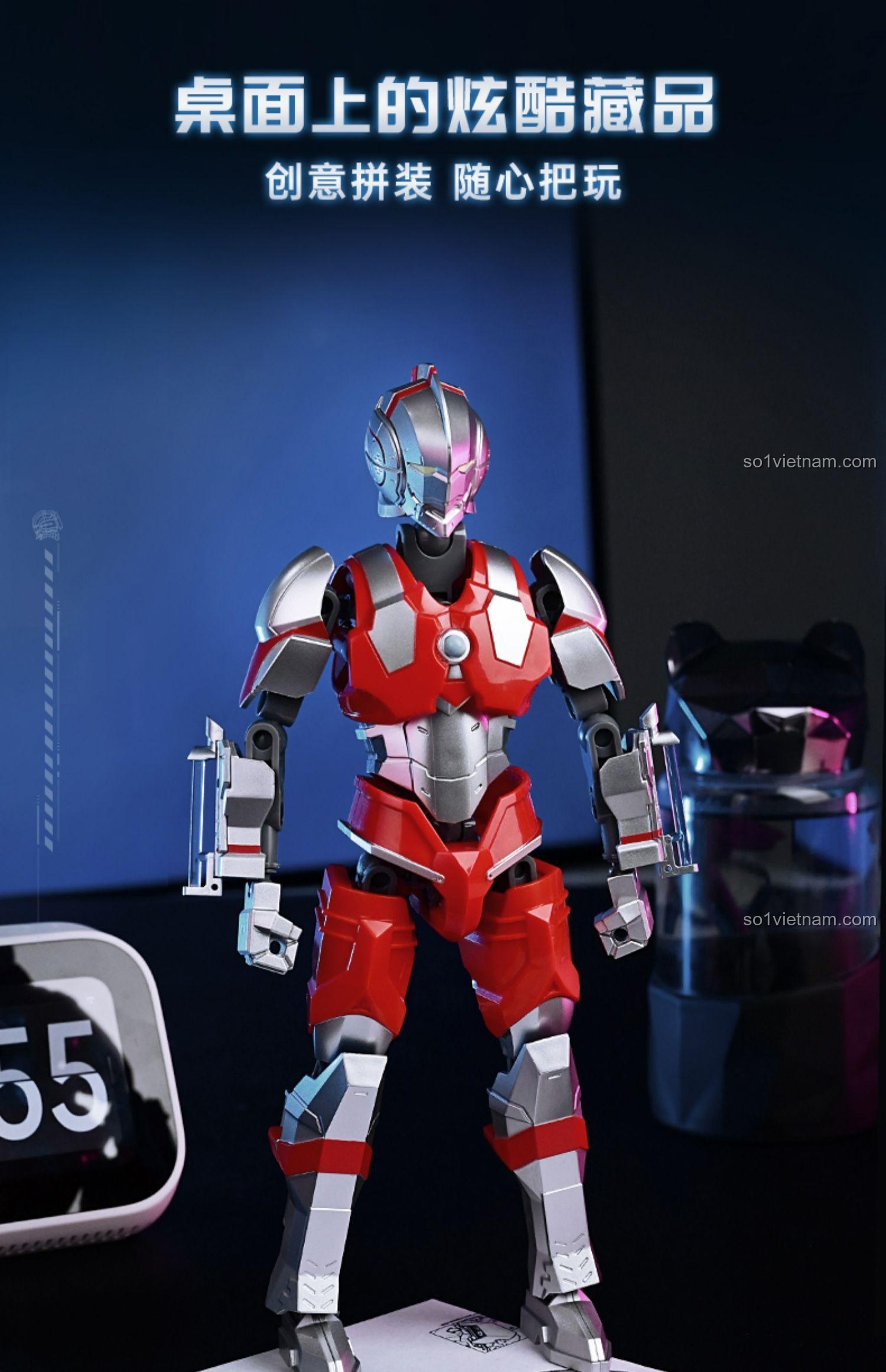 Các loại tay thay thế cho Mô hình Robot Cơ Động Ultraman Keeppley K21001